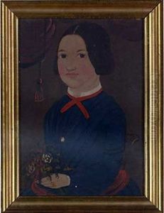 Portrait Of Julia Rockman Smith by William Matthew Prior