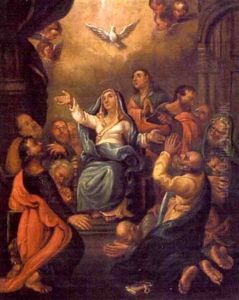 Descent Of The Holy Spirit by William Matthew Prior