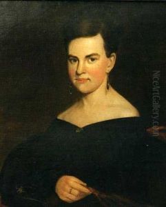 Portrait Of An Elegantly Dressed Young Woman