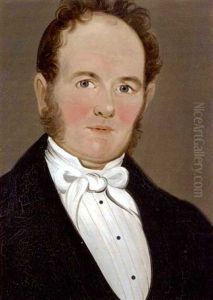 Portrait Of A Man With Sideburns