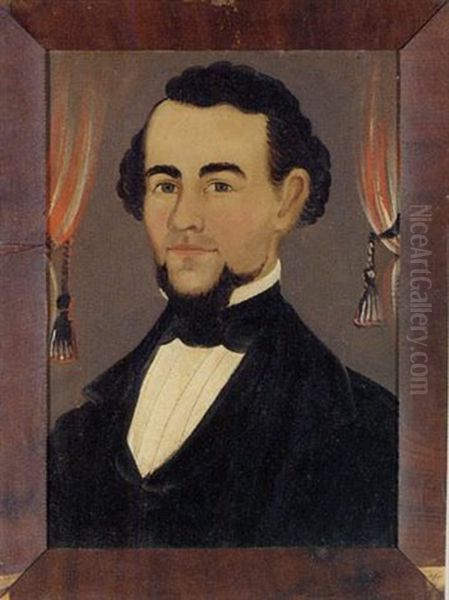 Portrait Of A Gentleman With Wavy Hair And A Goatee - view 1