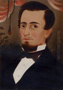 Portrait Of A Gentleman With A Beard by William Matthew Prior