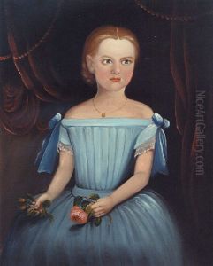 Portrait Of Ella Frances Moore by William Matthew Prior