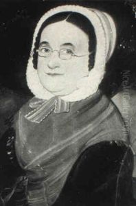 Portrait Of A Woman With Eyeglasses by William Matthew Prior