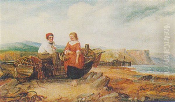 Figures At Porthcawl - view 1
