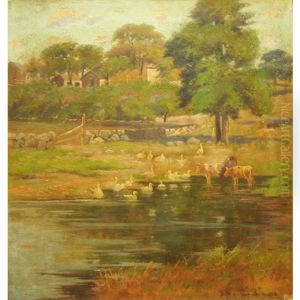 Pond by J. Ambrose Pritchard