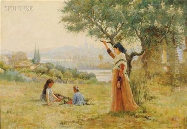 An Afternoon By The Rhone - view 1