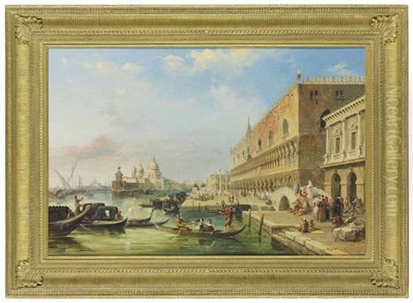 The Bacino, Venice, Looking Towards The Grand Canal - view 1