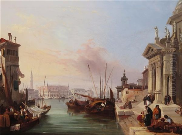 Santa Maria Della Salute, Looking Across To Piazza San Marco - view 1