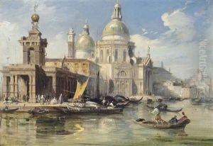 Santa Maria Della Salute And The Dogana Da Mar, Venice Santa Maria Della Salute And The Dogana Da Mar, Venice