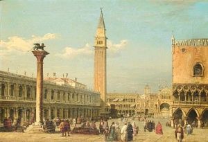 A View Of St Mark's Square (+ The Entrance To The Cannaregio; Pair)