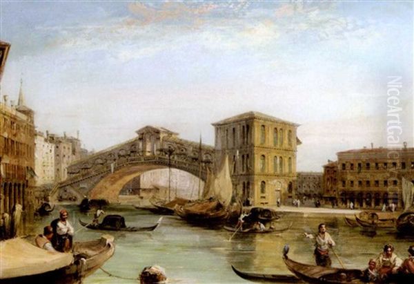 Chiesa Gesuati - Canal Della Guidecca (+ Ponto Di Rialto - Canal Grande; 2 Works) - view 1