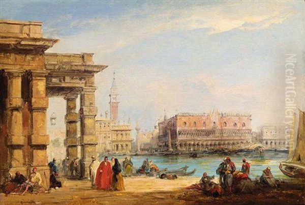 A View Across The Grand Canal From Old Customs House, Venice - view 1