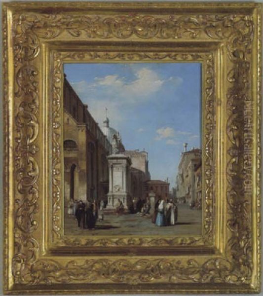 Monumento Do Colleoni A Venezia, Das Reiterstandbild Des Colleoni In Venedig - view 1