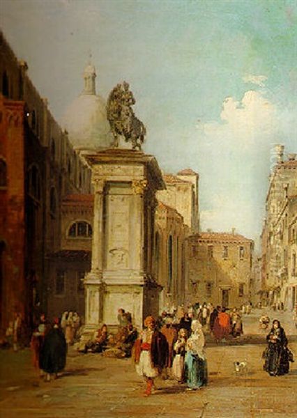 The Colleonis Monument And San Giovanni E Paolo, Venice - view 1