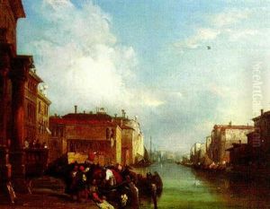 The Grand Canal, Venice, With S. Simeone Piccolo The Grand Canal, Venice, With S. Simeone Piccolo