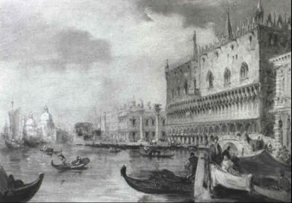 Venice Piazetta, Doges Palace - view 1