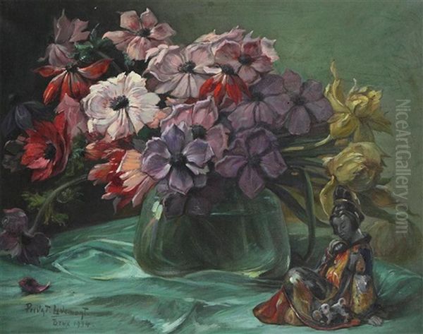 Still Life With Anemones - view 1