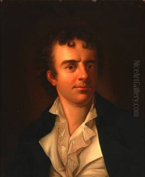 Portrait Of The Danish Actor Michael Rosing (after Jens Juel) - view 1