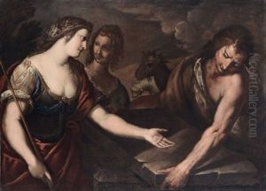 Giacobbe E Rachele by Ercole Procaccini the Younger