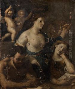 L'allegorie Des Arts by Ercole Procaccini the Younger