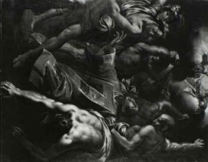 The Stoning Of Saint Stephen by Ercole Procaccini the Younger