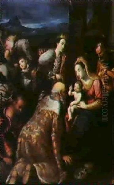The Adoration Of The Magi - view 1