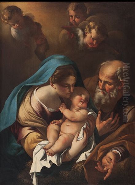 Die Heilige Familie Mit Engeln - view 1