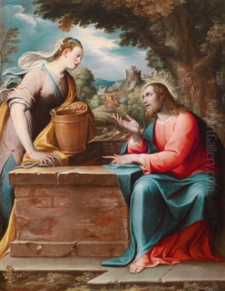 Christus Und Die Samariterin Am Brunnen - view 1