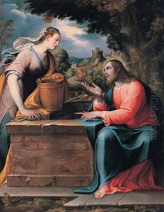 Gesu E La Samaritana Al Pozzo