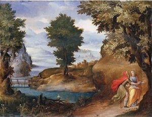 The Temptation In The Wilderness by Carlo Antonio Procaccini