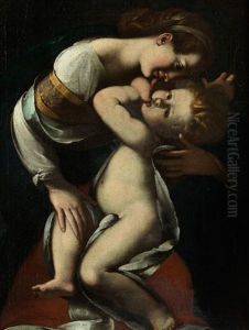 Maria Mit Dem Kind by Giulio Cesare Procaccini