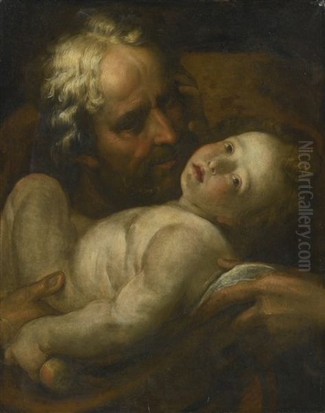Saint Joseph And The Infant Christ - view 1
