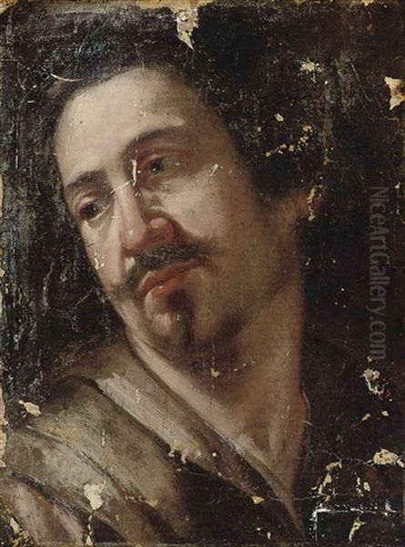 Head Of A Man (study) (fragment) - view 1