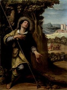 Saint Isodore by Giulio Cesare Procaccini