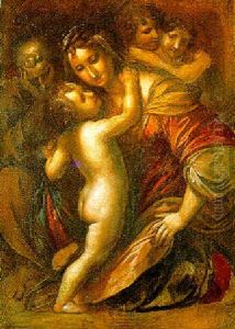 Sacra Famiglia E Angeli Sacra Famiglia E Angeli