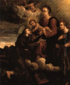 The Ecstasy Of St. Francis by Giulio Cesare Procaccini