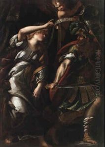 Allegorie Des Den Krieg Vertreibenden Friedens by Giulio Cesare Procaccini