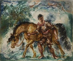 A Boy With A Horse by Antonin Prochazka