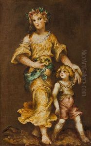 Allegorie Des Sommers by Antonin Prochazka
