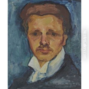 Self-portrait (autoportret) by Antonin Prochazka