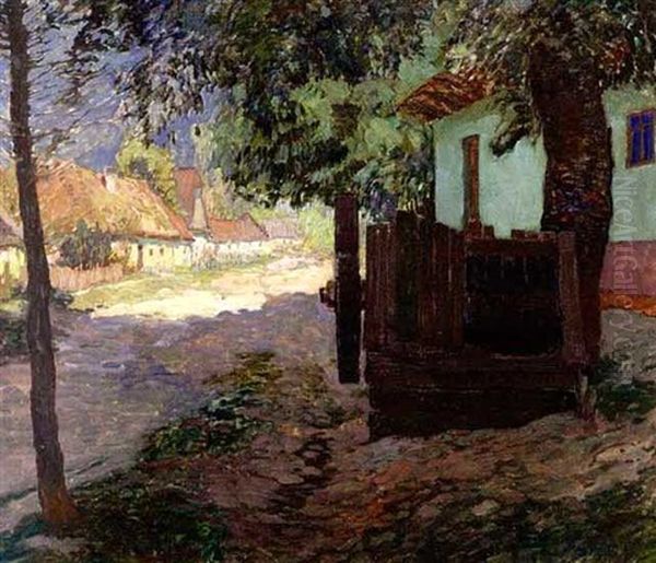 Sun-dappled Country Path - view 1