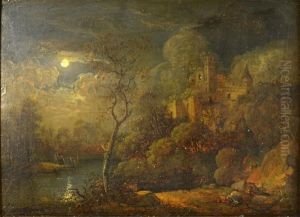 Nocturnal Landscape With A Castle