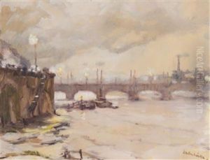 View Of A Bridge by Iaro Prochazka
