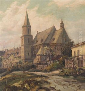 St. Apollinaris Church In The New Town by Iaro Prochazka