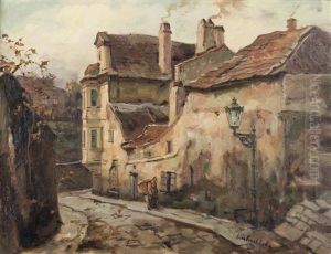 A Secluded Place In Prague by Iaro Prochazka