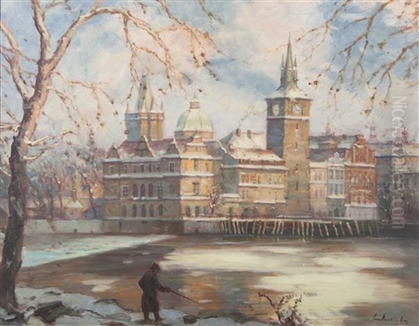 Ices On Vltava - view 1