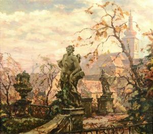 Podzimni Mala Strana by Iaro Prochazka