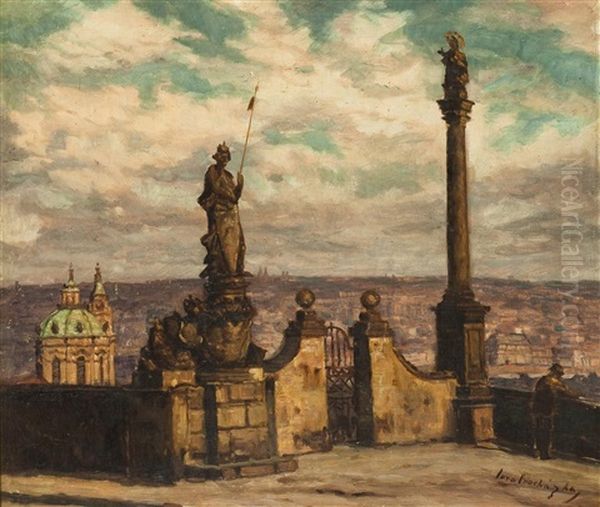 Blick Auf Prag Vom Hradschin Aus - view 1