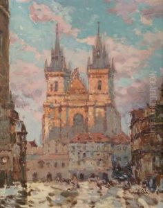 Old Town Square In Prague